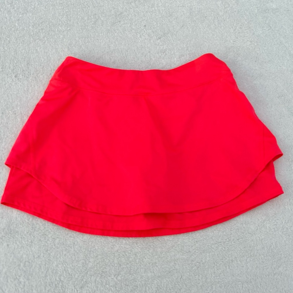 Tek Gear Skort Skirt Sz. Small Double Skirt Orange